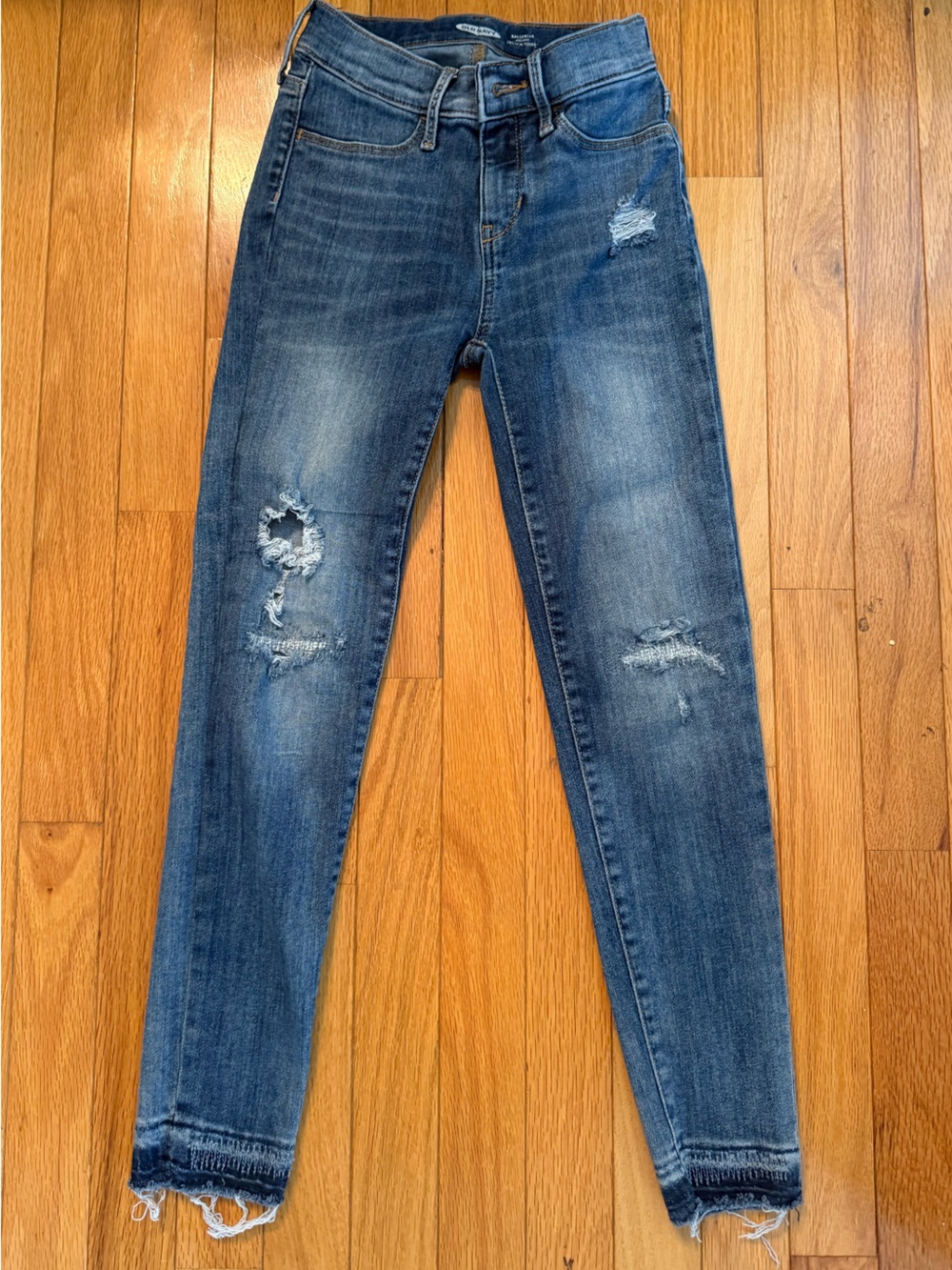 Old Navy Dark Blue Ballerina Jeggins Jeans